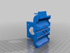mounting bracket titan aero i3 upgrade kit piezo 3d printer parts 3d print model - Mito3D
