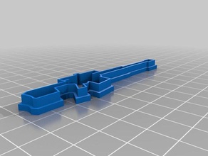 50 cal cortador de galletas los hogares cookiecutter 3d print model - Mito3D