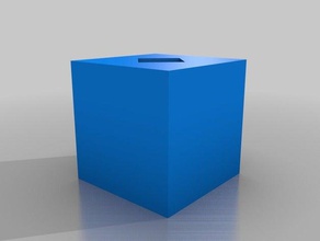 40mm cube hole 3d printing muth 3d print model - Mito3D