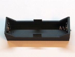 18650 li-ion battery holder 3d printing liion 3d print model - Mito3D