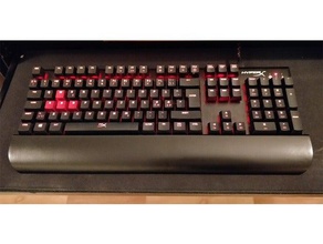 hyperx alloy fps wrist rest 3 versions electronics gaming keyboard pcb 3d print model - Mito3D