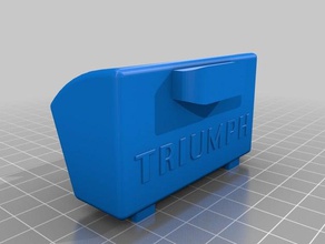 triumph tr4 posacenere parte di ricambio parti spitfire tr4a 3d print model - Mito3D