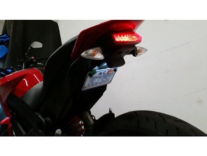 zero motocicleta fender eliminator automotivo 3d print model - Mito3D