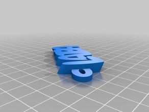laiba keychains customized 3d print model - Mito3D