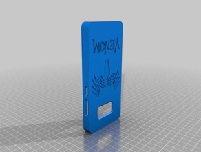 venom caso de telefone esculturas 3d print model - Mito3D