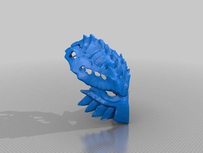predator maskesi spike kostüm kask 3d print model - Mito3D