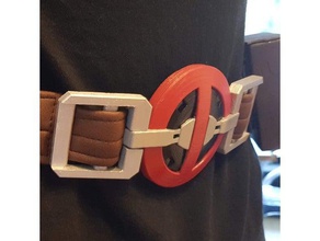 deadpool boucle de ceinture le costume cosplay prop accessoires jeu super-héros 3d print model - Mito3D