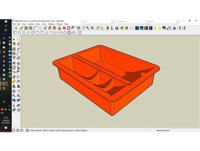 mitsubishi lancer armrest storage insert automotive 3d print model - Mito3D