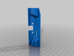 caché de cuna&eacute largo verter ecran dagoma &asepulcro droite 3d la impresora partes 3d print model - Mito3D