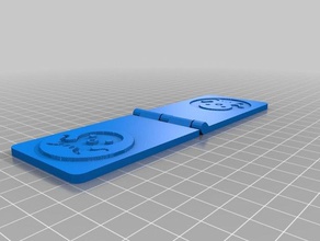 octoalert embossing stamp art customized 3d print model - Mito3D