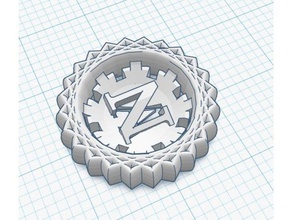 infinite hourglass maker coin 3d printing tests calibration makercoin test print 3d print model - Mito3D