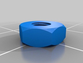 3 mm de la tuerca partes personalizado 3d print model - Mito3D