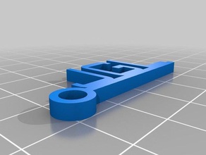 jgl Schlüsselanhänger angepasst 3d print model - Mito3D