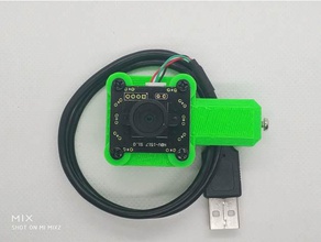 usb camera module holder mount megapixel 3d print model - Mito3D