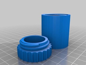 my customized gold container tool holders boxes 3d print model - Mito3D