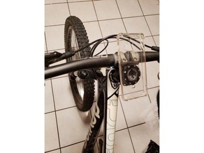bike stem phone mount sport outdoors bicycle handlebar 3d print model - Mito3D