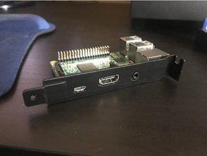 raspberry pi pc braket bilgisayar 3d print model - Mito3D