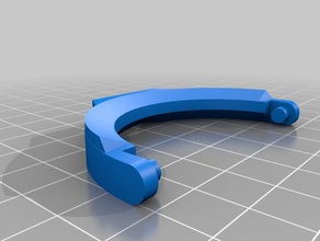 substituição de fone ouvido do braço cabeça kidz engrenagem fones moda 3d print model - Mito3D