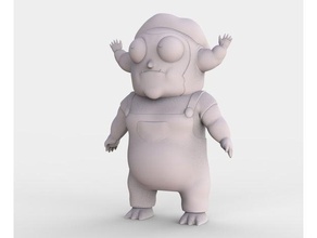 morty jr rick sanat 3dmodel 3d yazıcı baskı animasyonlu çocuk karikatür karakter toplama gazorpazorp gazorpian heykel zbrush 3d print model - Mito3D