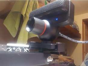 playstation ps3 eye camera gopro modular de montagem 3d a impressora os acessórios suporte câmera 3 ps3eye 3d print model - Mito3D