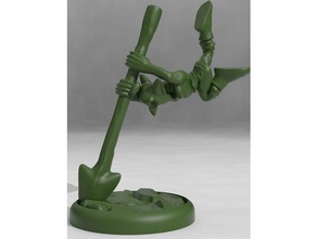 pokey gobbo diver toy game accessories dnd dungeons dragons figure miniature miniatures tabletop wargaming 3d print model - Mito3D