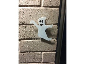 doorbell ghost decor decoration halloween 3d print model - Mito3D
