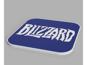blizzard coaster vidéo jeux diablo heartstone overwatch starcraft les 3d print model - Mito3D
