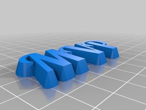 mvp da placa sinais logotipos personalizado 3d print model - Mito3D