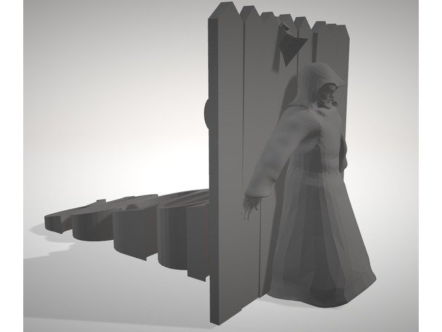 hodor stoppen Szene Dekor 3D print model - Mito3D