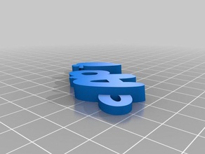 alpin Schlüsselanhänger angepasst 3d print model - Mito3D