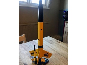 goblin foguete modelo stand rc veículos de foguetes 3d print model - Mito3D