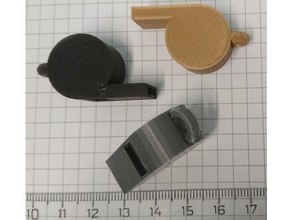 simple whistle bead inside pistalka koralkem uvnitr music 3d print model - Mito3D
