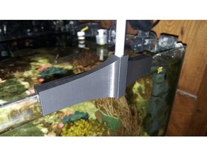 aquarium light bracket pets 3d print model - Mito3D