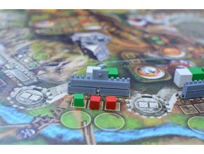 stronghold doğaüstü Parlama boardgame bileşeni oyuncak aksesuarlar 3d print model - Mito3D