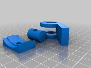 meu personalizados de liberação rápida paramétrico partes 3d print model - Mito3D