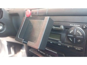 car phone holder ritratto versione sony xperia mobile 3d print model - Mito3D
