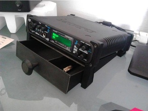 gaveta de motu ângulo suporte o áudio montagem a música placa som 3d print model - Mito3D