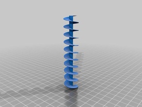tornillo arquimides parti personalizzato 3d print model - Mito3D