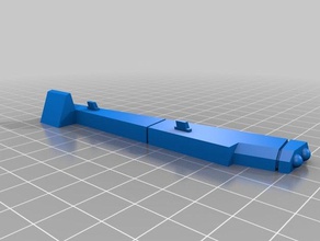 kesilmiş kanat destekler gunship Albatros oyunlar 3d print model - Mito3D