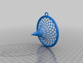 completa dreamcatcher sculture 3d print model - Mito3D