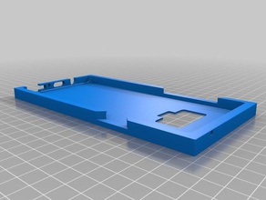 samsung note 9 case wip mobile phone 3d print model - Mito3D