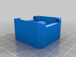 magnetische Scharnier-box Container angepasst 3d print model - Mito3D