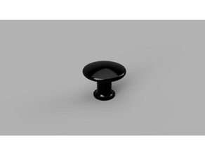 kitchen cabinet door handle dining knob replacement 3d print model - Mito3D