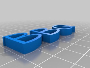 churrasco outros personalizado 3d print model - Mito3D
