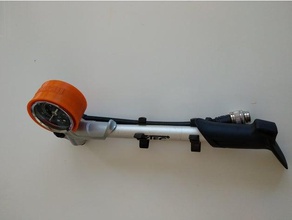 protección de pompe hp verter fourcheforks tapa la bomba mano herramientas horquilla bici moto 3d print model - Mito3D