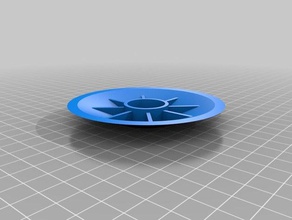 remixed customizer universal filament spool holder ball bearings 3d printer accessories customized 3d print model - Mito3D