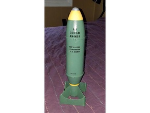 rear ejection bomb rocket other 3d print model - Mito3D