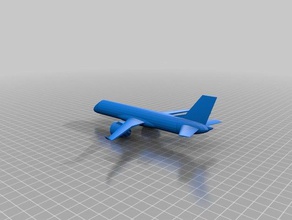 a embraer erj175 3d impressão 3d print model - Mito3D