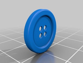 o botão moda 3d print model - Mito3D