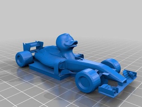 duck f1 model 3d printing 3d print model - Mito3D